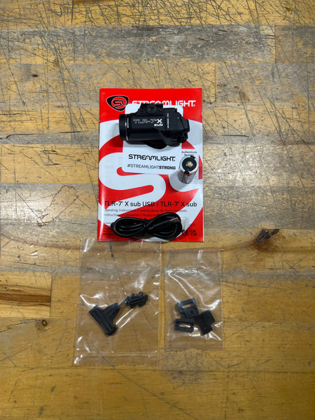 Streamlight TLR-7 X Sub Weapon Light 1913 Short w/ Charging Cable and Battery, Open Box