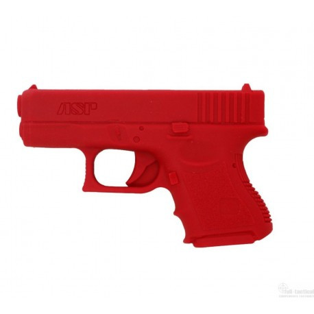 ASP Glock Sub-Compact 9mm/.357/.40 Training Red Gun, Never Issued, Police Trade