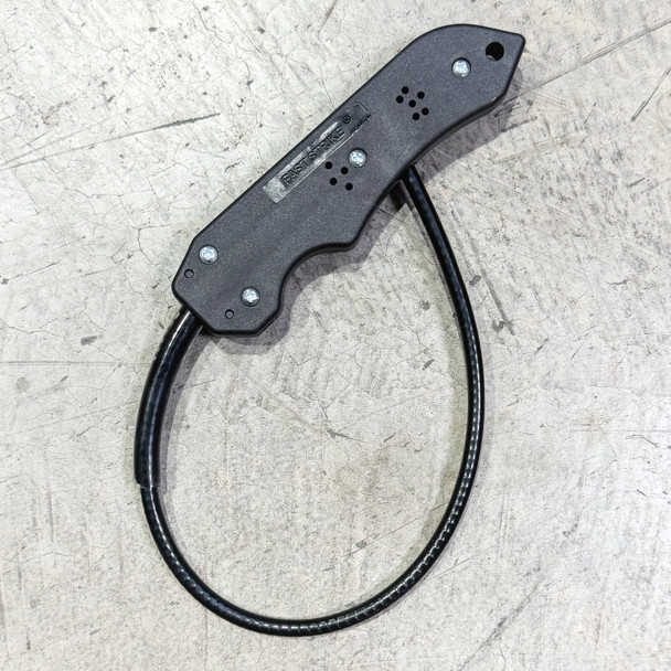 Fast Strike Defense Tactical Flex Cable Whip w/ Pocket Clip, Open Box