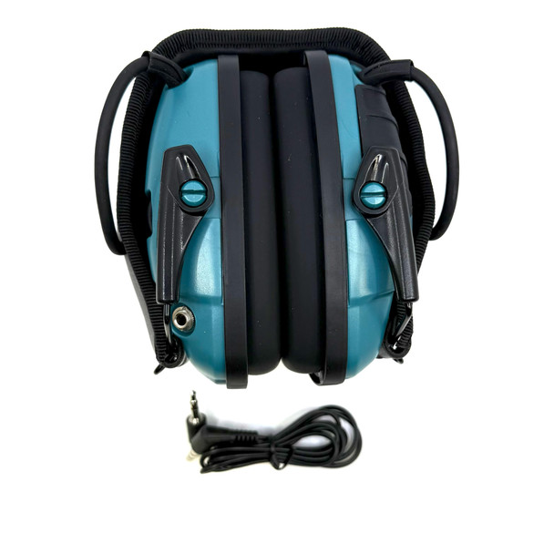 Howard Leight by Honeywell Impact Sport Electronic Shooting Earmuff, Teal, 22dB NRR, Open Box