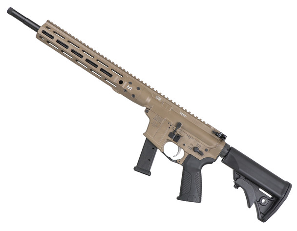LWRC ICR9CK16 IC-9 9mm Pistol 16" Bbl. Glock Magazines  FDE