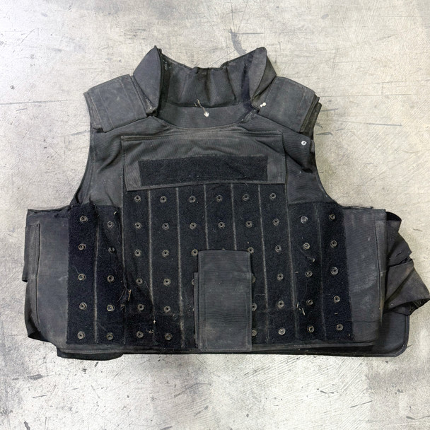 Protech Tactical SWAT Body Armor Vest Carrier w/ Soft Armor Panels, Police Trade