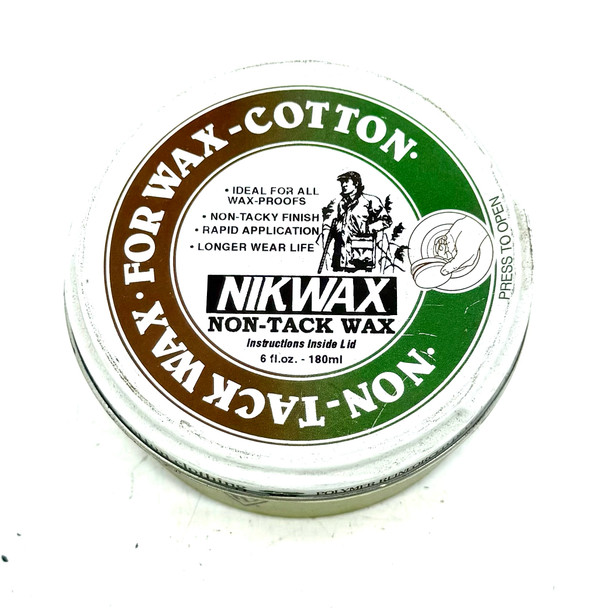 NICKWAX Non-Tack Wax for Wax-Cotton, New/Old Stock