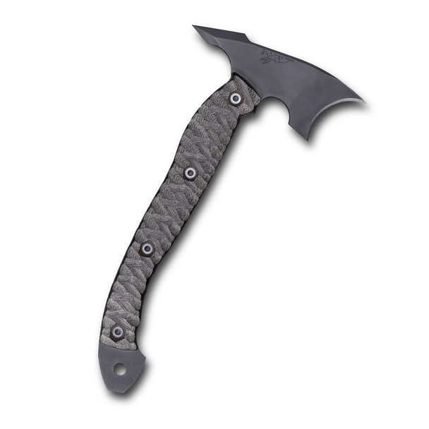 Half Face Blades Crescent Hawk Knife