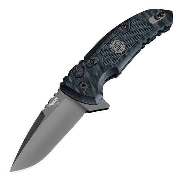 Hogue 16172 SIG X1-MicroFlip Tactical Manual Folding Knife 2.75" Drop Point Plain Edge