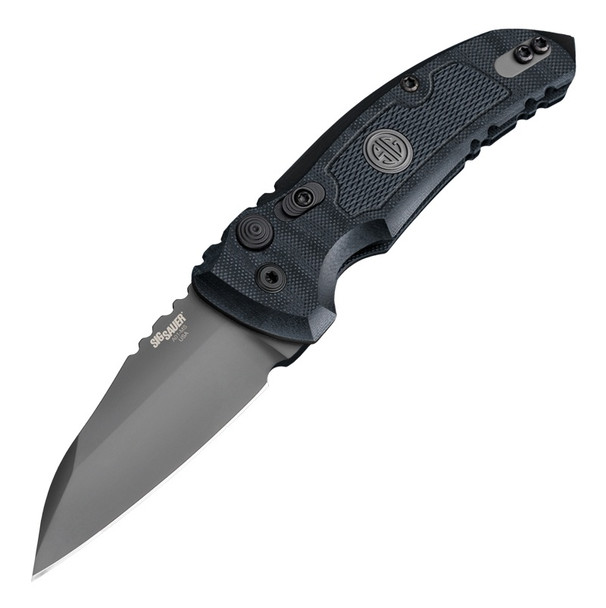 Hogue 16102 SIG A01-MicroSwitch Tactical  Automatic Folding Knife 2.75" Wharncliffe Plain Edge
