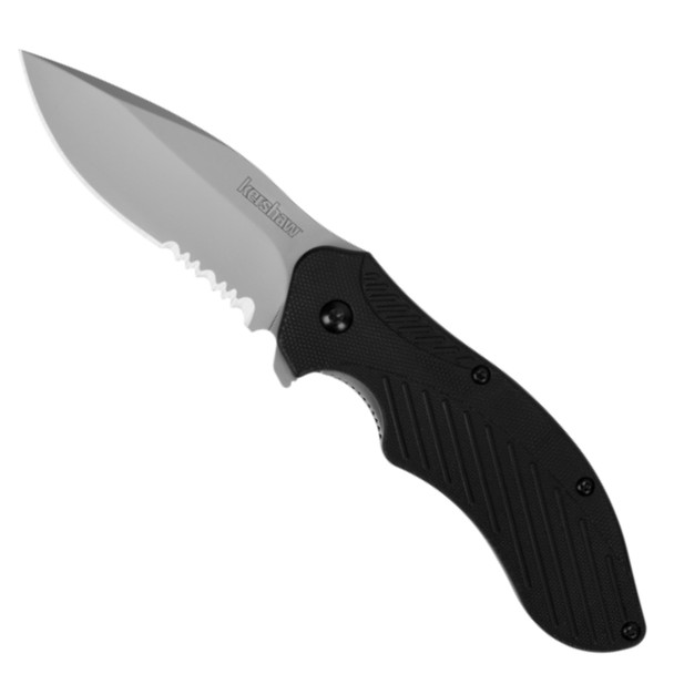 Kershaw Clash Assisted Opening Serrated Pocket Knife, New/Old Stock