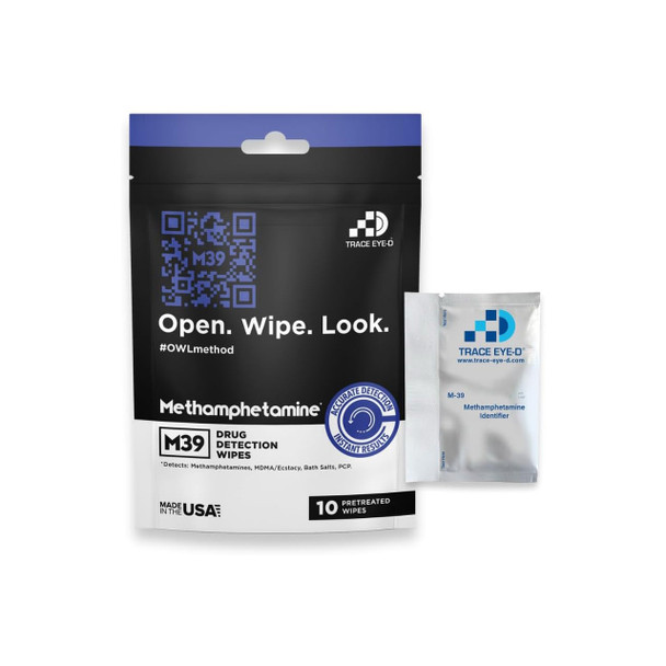 Trace Eye-D Methamphetamine Drug Detection Wipes