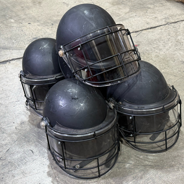 Damascus Gear Riot Control Helmet w/ Steel Grid, Police Trade