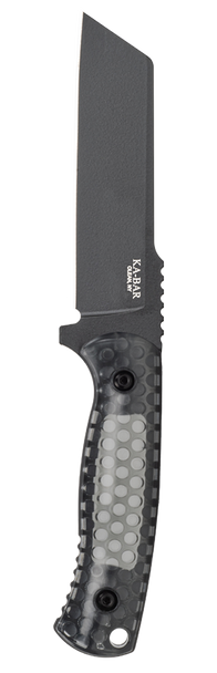 Ka-Bar George Cool Name Sheepsfoot 4.63" Fixed Blade Smoke Knife
