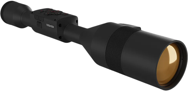 ATN TIWST51210LRF Thor 5 XD LRF Thermal Rifle Scope, Black Anodized 4-40x, Smart Mil Dot Reticle w/Zoom, 1280x1024, 60 fps Resolution, Features Laser Rangefinder