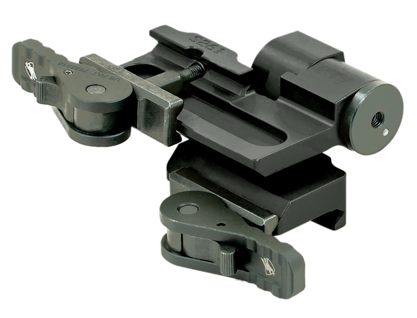 Nocpix AC55 ADM  QR Flip To Side Picatinny Rail Black Anodized Aluminum, Fits Rico Micro/RL252V2/RH252V2