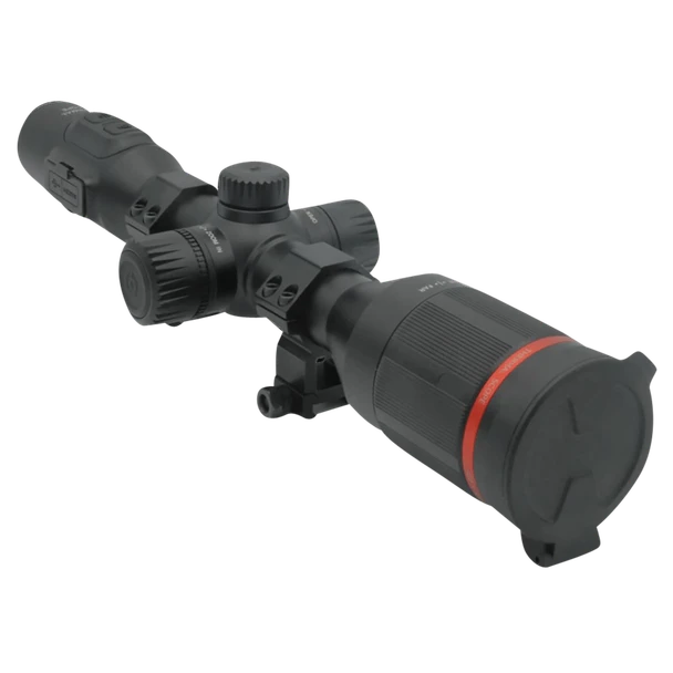 X-Vision 203202 TS300 Thermal Scope with Rings, Black, 2-16x35mm, Multi Reticle/Color 1024x768 OLED, 3,100 yds Detection Range, 640x480 Thermal Sensor, Photo/Video/PiP