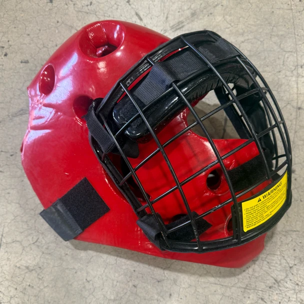 RedMan Protective Training Headgear with Face Cage, Police Trade