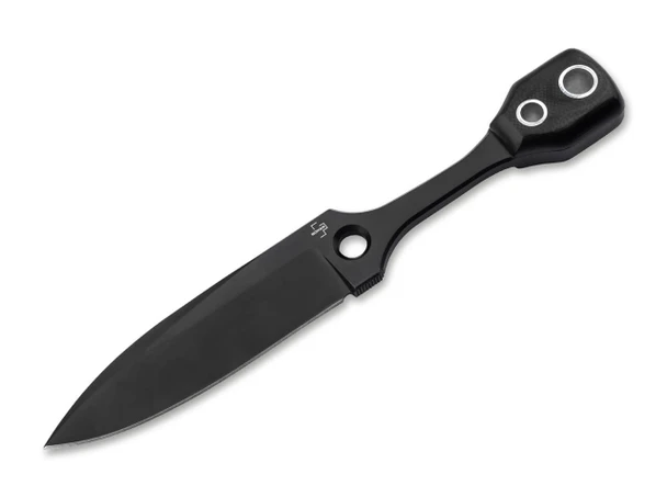 Boker Plus Fafo 3.81" Black Fixed Blade Knife