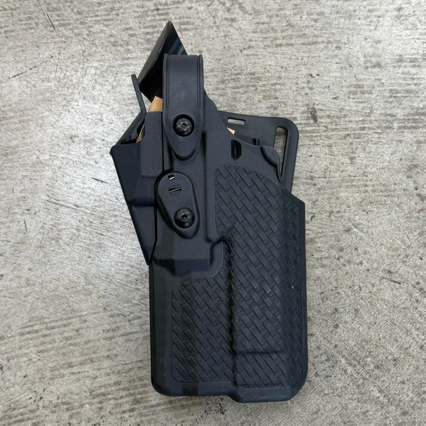 Safariland 7360RDS-4502 Left-Hand Level III Duty Holster for SIG P320 w/ Red Dot & Light, Police Trade