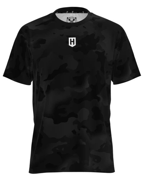 Howitzer CV9010 Dagger Performance Black Camo Tee Shirt