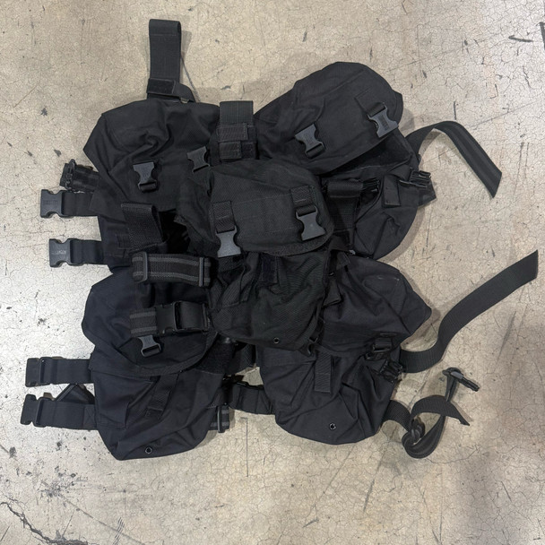 Blackhawk Law Enforcement Gas Mask Drop-Leg Carrier Pouch, Black, Police Trade