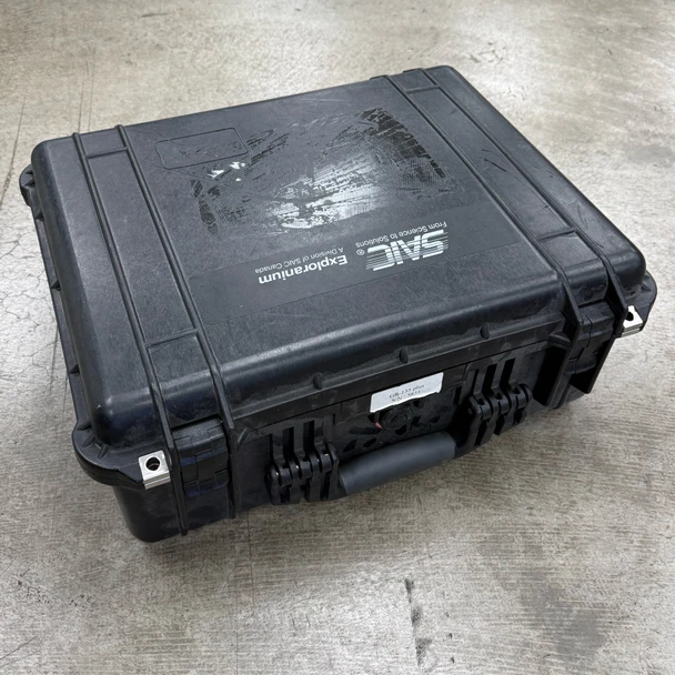SAIC Exploranium GR-135 Plus Handheld Radioisotope Identifier w/ Hard Case, Police Trade