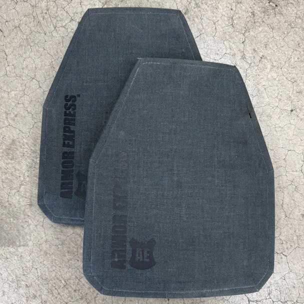 Armor Express Harrier IV SA 4400 10x12 Level IV Hard Armor Plates Set, Police Trade