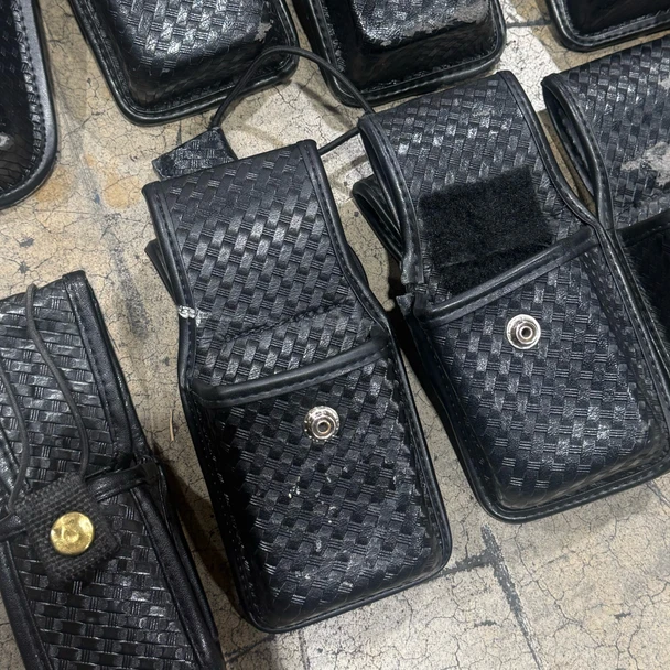 Lot of 11, Assorted Law Enforcement Radio Holders & Pouches, Police Trade