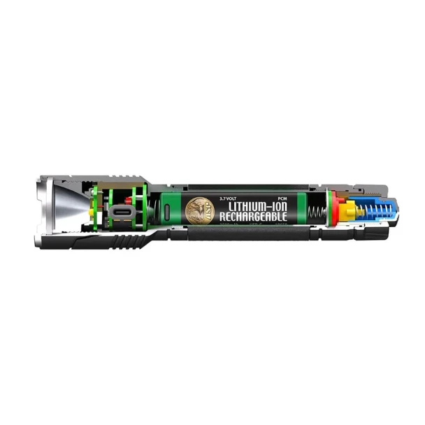 ASP Raptor-C 2000 Lumens Black Flashlight