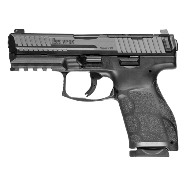 HK VP9A1 K-B 9mm Compact Pistol, Optics Ready, Push Button Mag Release w/ (2) 15rd Mags