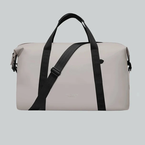 Gaston Luga Däsh Weekender Bag, Travel Duffel Bag, Taupe