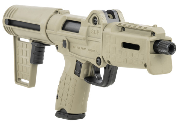Kel-Tec SDP9TAN SUB-SDP 9MM Pistol Threaded Barrel