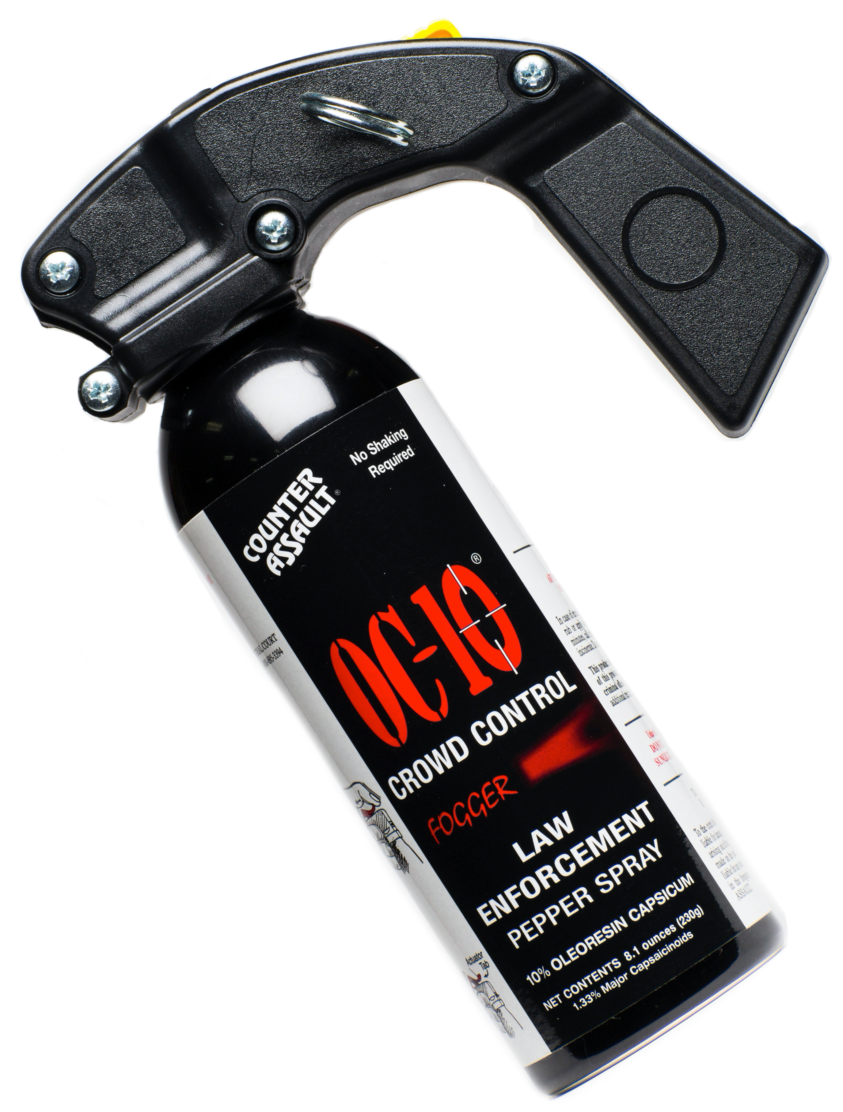 Counter Assault Oc 10 Pistol Grip Crowd Control Fogger Pepper Spray Botach
