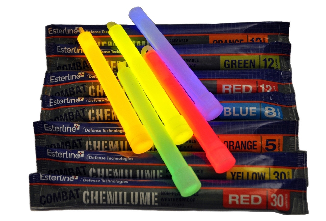Esterline Chemlume Sticks 30 Pack - Expired 12/2013
