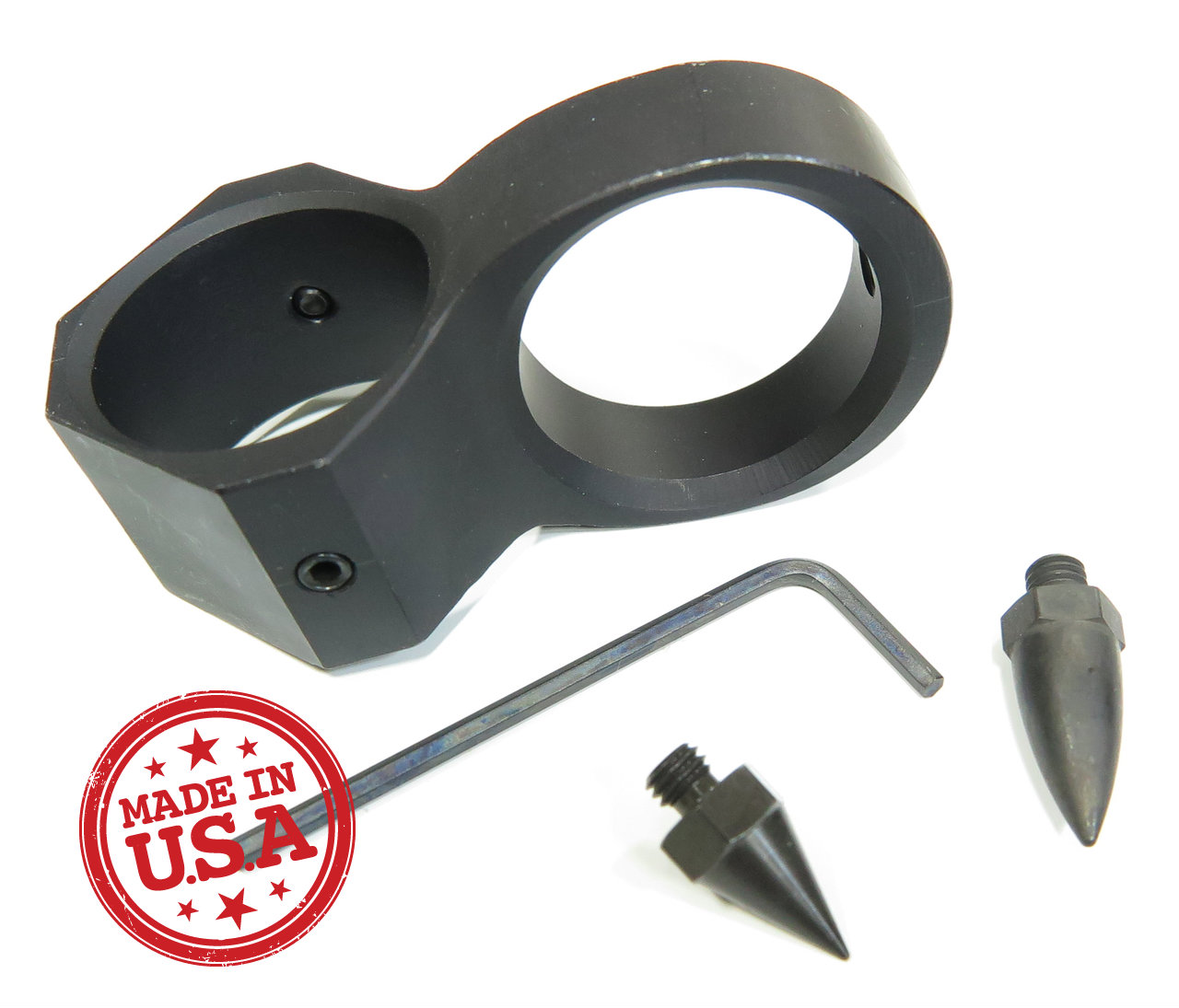 Kley-Zion KZ FDR Flashlight Retention, Defense & Rescue Ring w/2 Impact Tips - $29.95 at BOTACH 