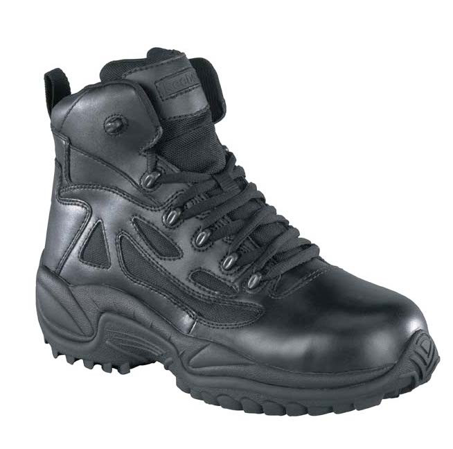 Reebok RB864 Women's Stealth 6" Boot w/Side Zipper, Black