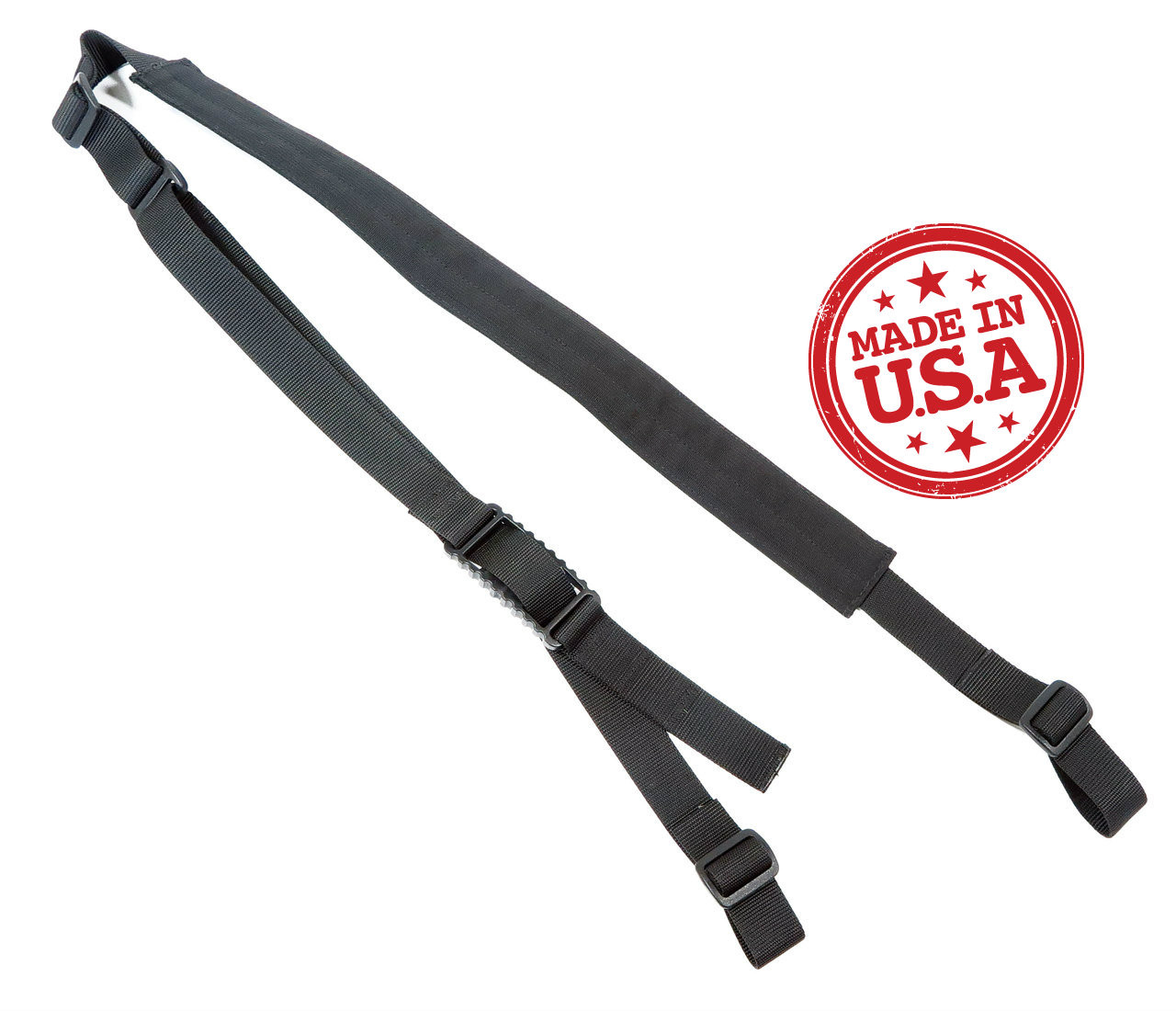 KZ Quick Adjust Slings Wide Shoulder Strap & Pull Tab