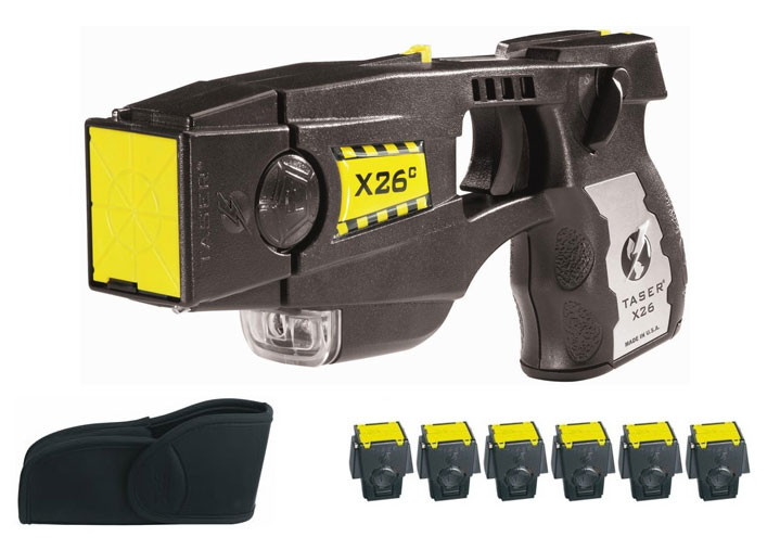 Taser X26C Laser, Light Model w/6 Cartridges
