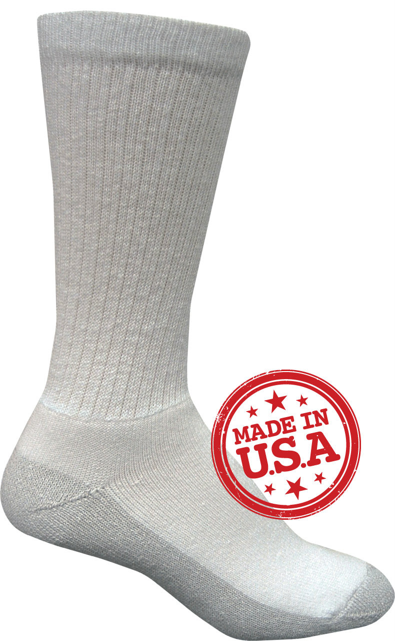 Magnum 1207 DC-2 Crew Socks 3/Pack WHITE