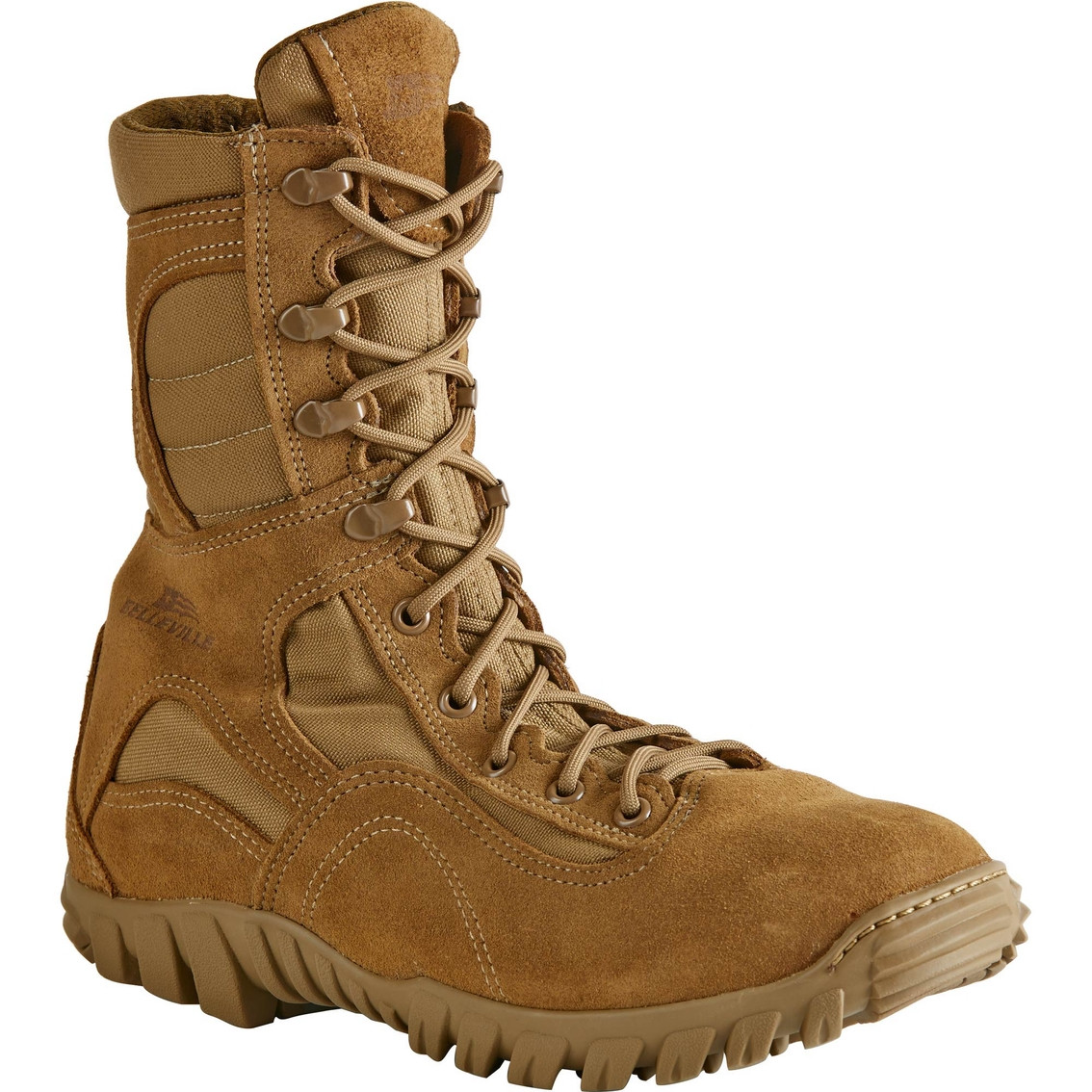Belleville SABRE C333 8" Hot Weather Hybrid Assault Coyote Boots