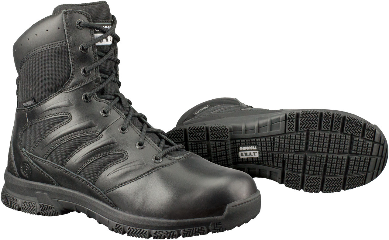 Original Swat Original SWAT 152001 Men's Force 8" Waterproof Black Boots - $84.99 at BOTACH 