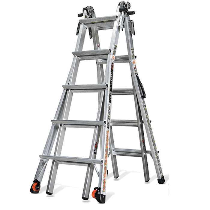 Little Giant M22 Revolution Aircraft Support Ladder - 19 Foot / 300lbs Capacity