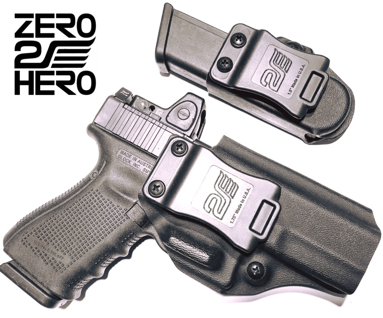 Zero 2 Hero Kydex IWB Holster & Magazine Pouch Combo