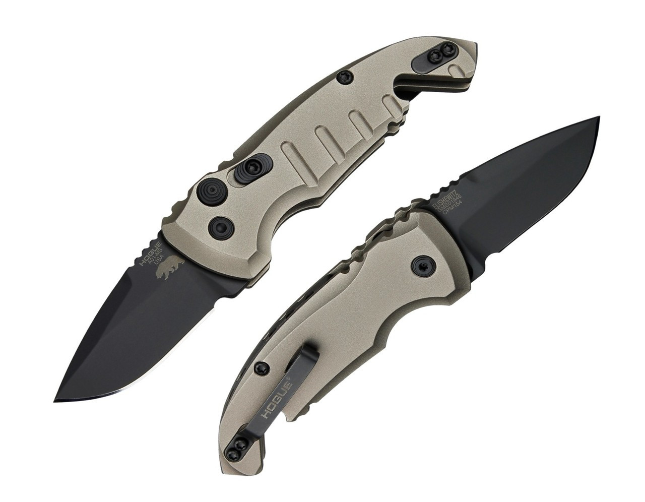 Hogue 24127 Microswitch CA Legal Automatic Knives