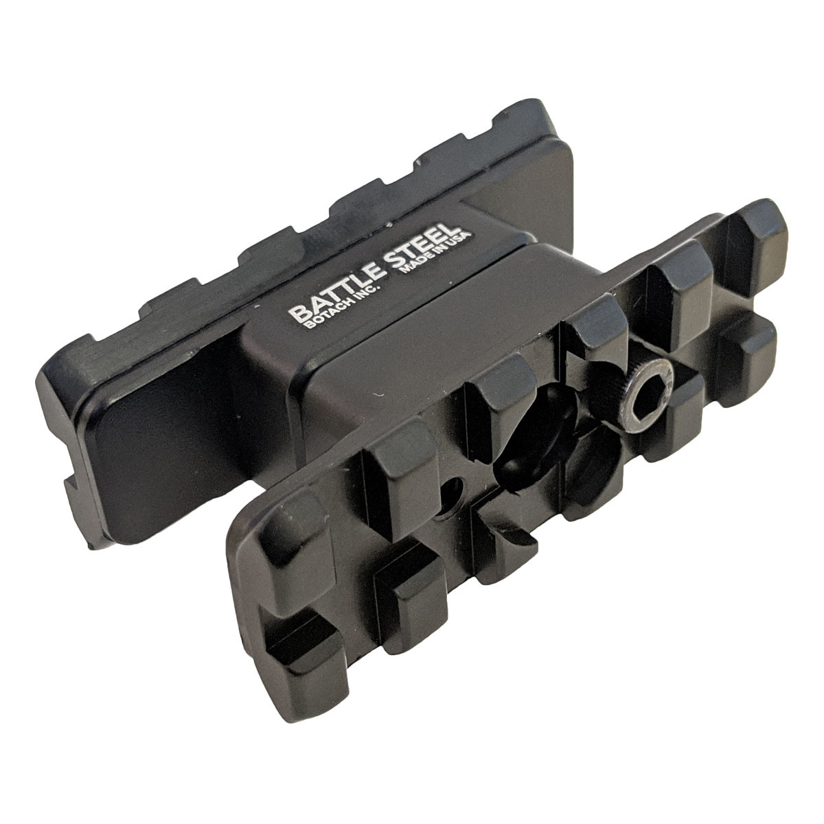 Battle Steel Side By Side Dual Rail Front Sight Accessory / Sling Mounts