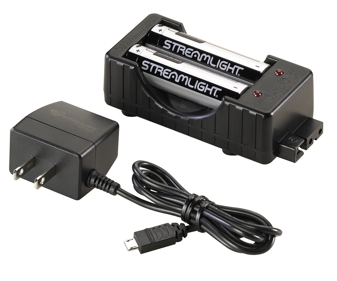 Streamlight 18650 AC Charging Cradle Kit w/Batteries
