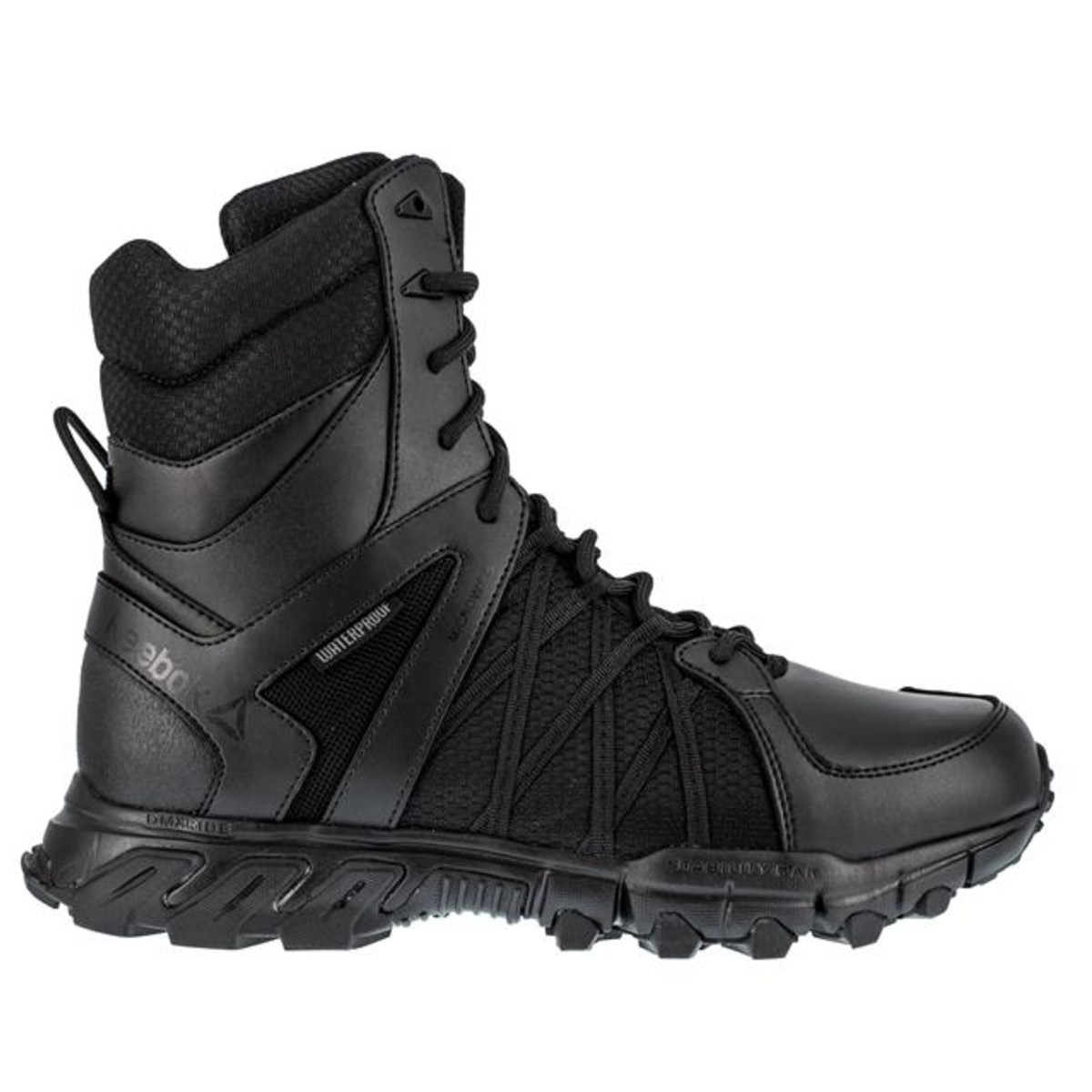 Reebok RB3455 Men's Trailgrip 8" Waterproof Tactical Side Zip Boots