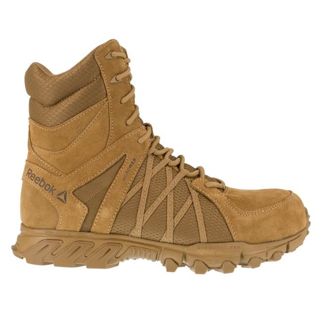 Reebok RB3460 Men's Trailgrip 8" Tactical Side Zip Boots