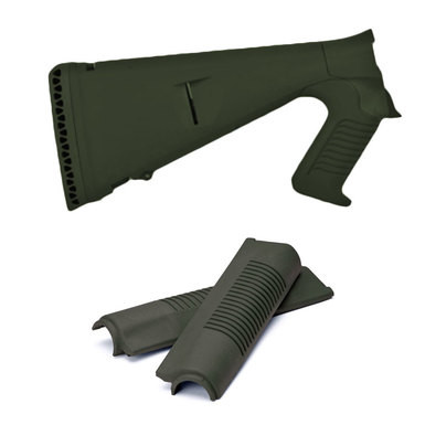 Mesa Tactical Benelli M4 Urbino Pistol Grip Stocks & Forend Set, OD Green