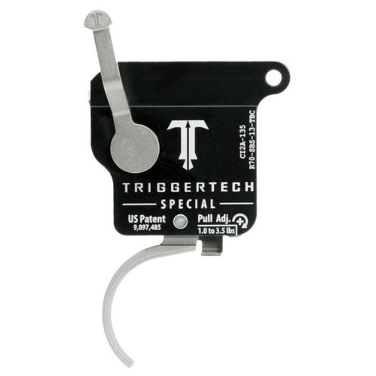 TriggerTech Rem 700 Special Trigger, Curved / Single Stage