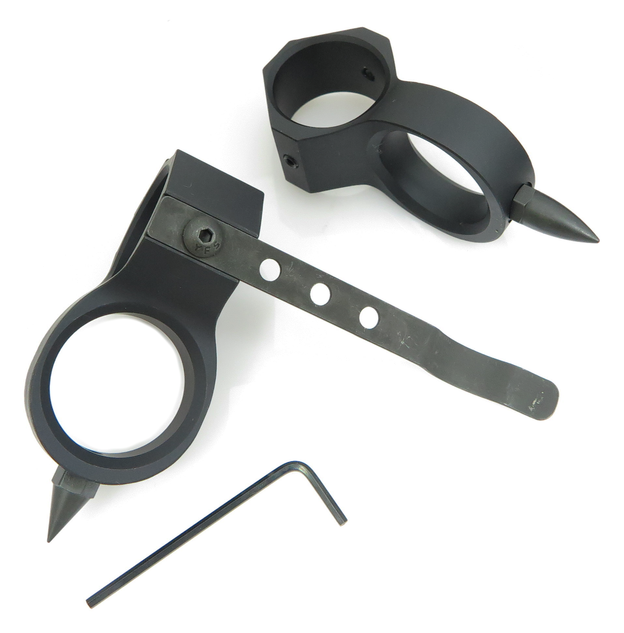 Kley-Zion KZ FDR Flashlight Retention, Defense & Rescue Ring w/2 Impact Tips & Pocket Clip - $34.95 at BOTACH 