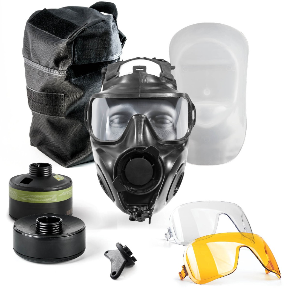 Avon AVON FM54 Air Purifying Twin Port Specialist Responder Kit - $1025.00 at BOTACH 