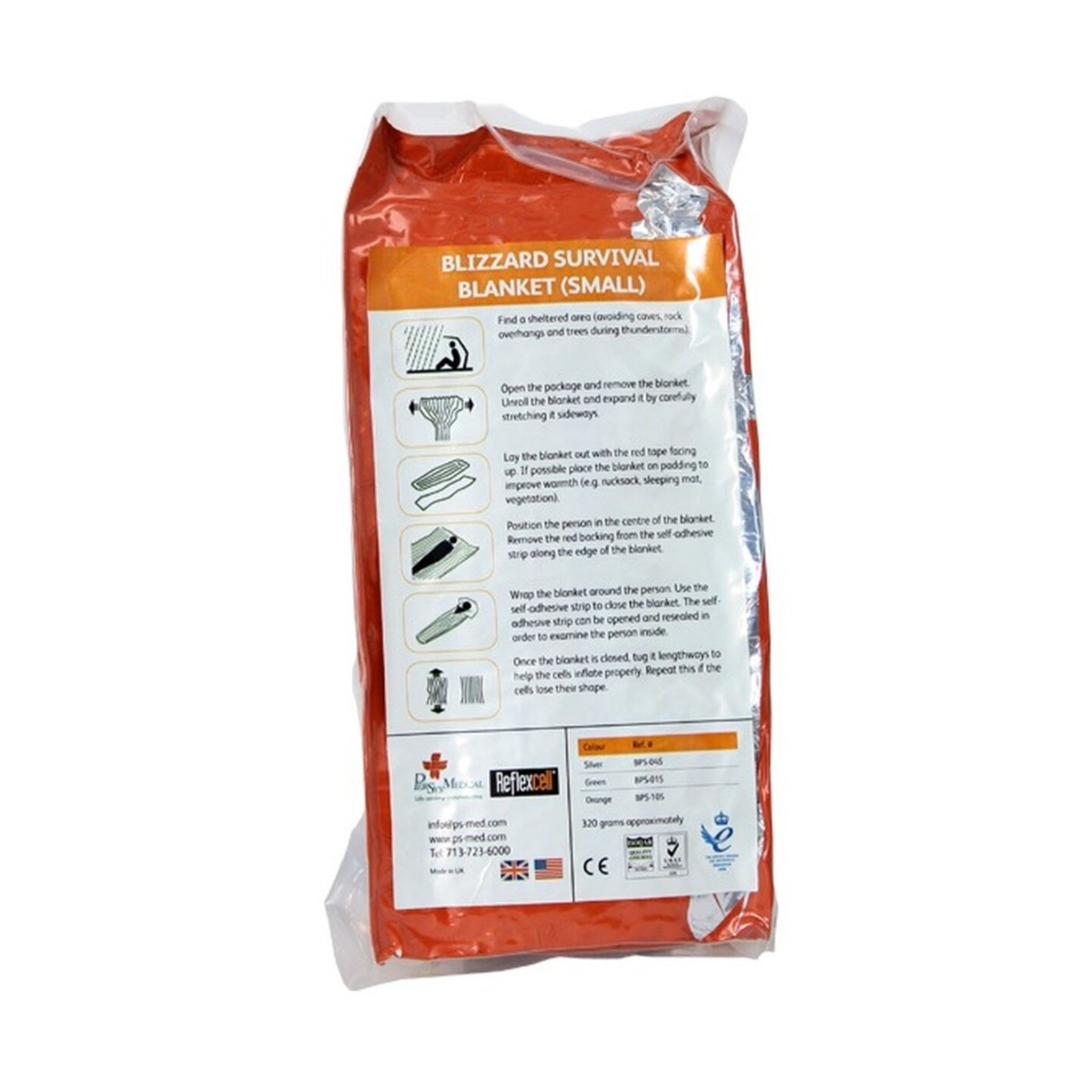 Blizzard Blizzard Survival Blanket, Small - $45.55 at BOTACH 